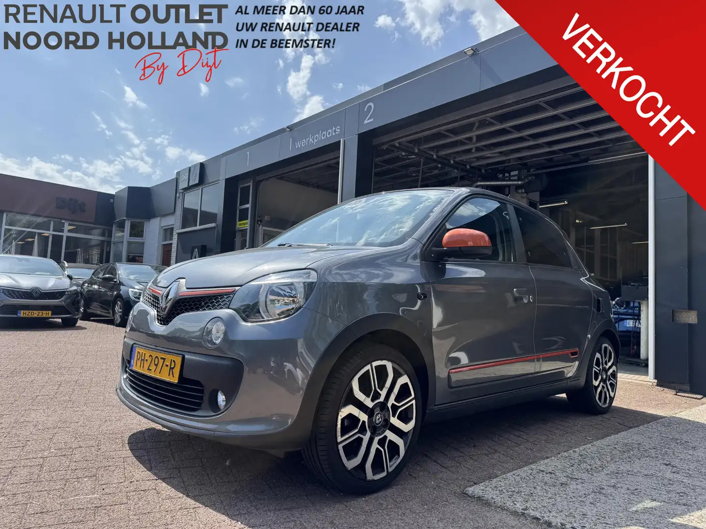 Renault Twingo 0.9 TCe 110PK GT 55.825km!! Gris - 1
