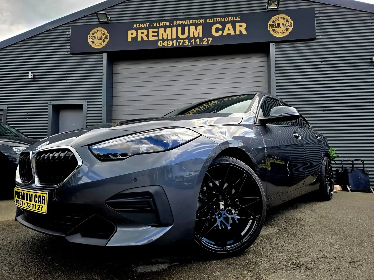 BMW 218 Gran Coupé 218iA LOOK M TECHNIK TOIT OUVRANT Gris - 1