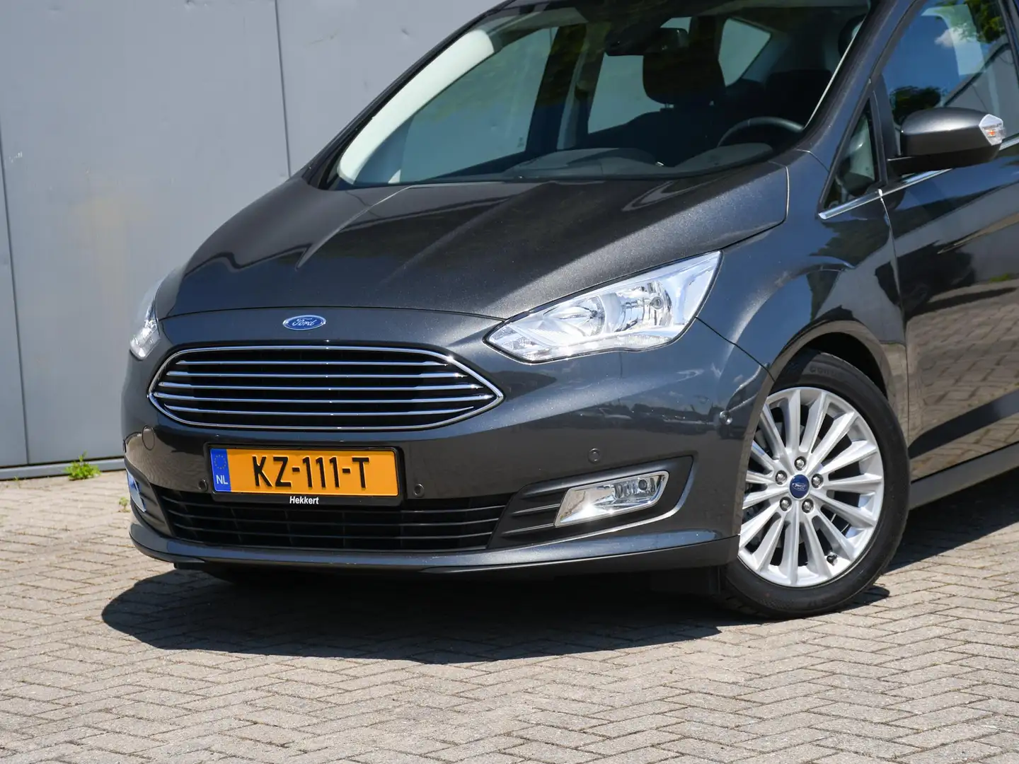 Ford C-Max 1.5 Titanium 150pk Automaat 100% FORD ONDERHOUDEN Grijs - 2