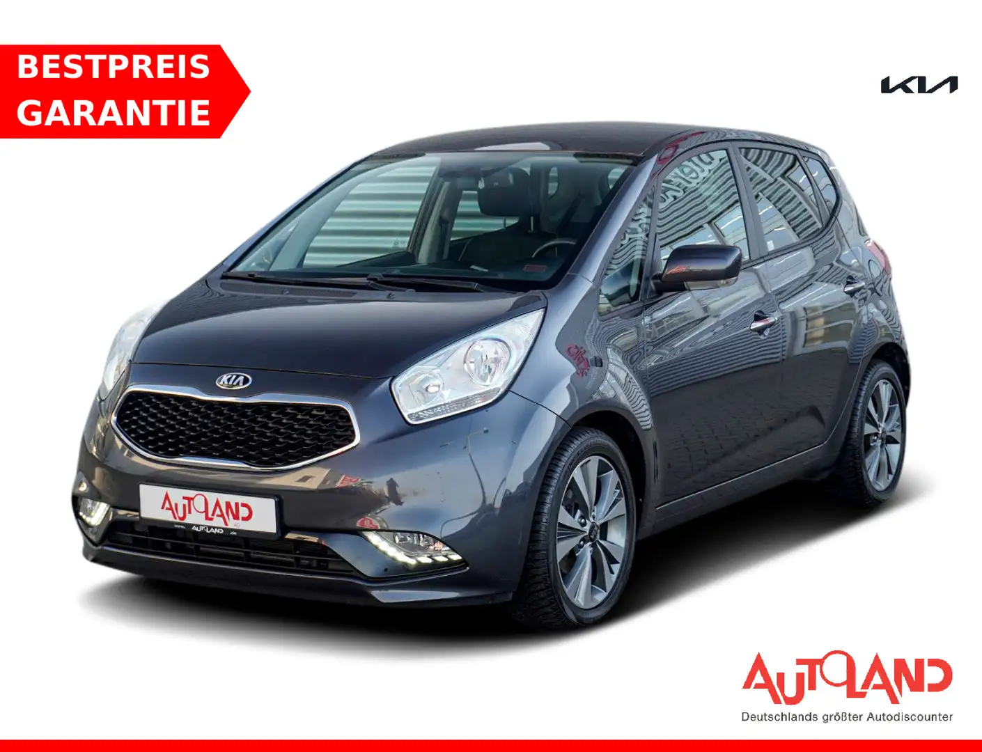 Kia Venga 1.6 CVVT Spirit Navi Kamera Tempomat USB Grau - 1