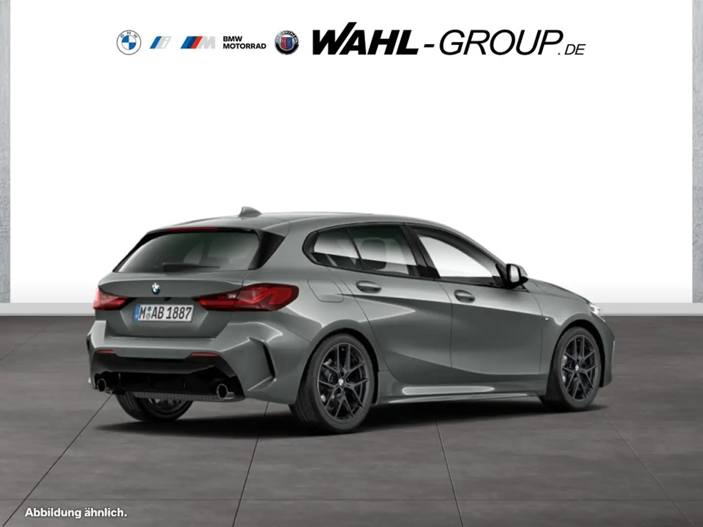 BMW 120 i M SPORT DKG LC PROF LED KOMFORTZG HIFI DAB WLAN Grijs - 2