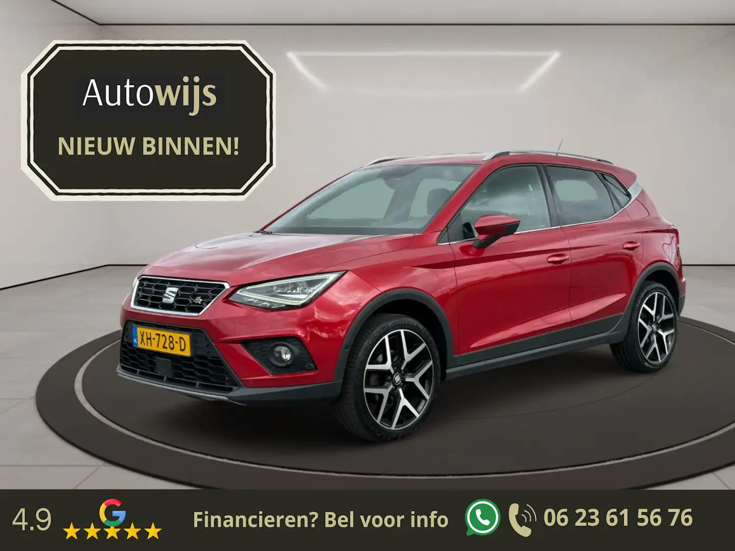 SEAT Arona 1.0 TSI FR Business Intense|Led|DSG|Trekhaak|Camer Rood - 1