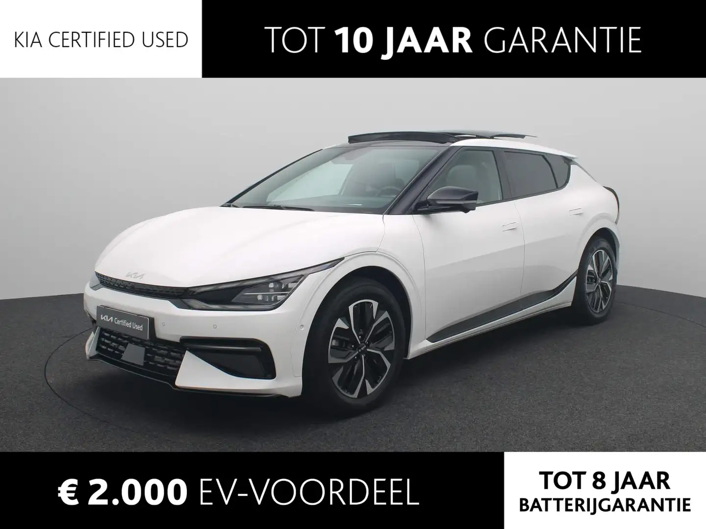 Kia EV6 GT-Line 77.4 kWh GT-Line | Navi | Camera | Elektr. Blanc - 1