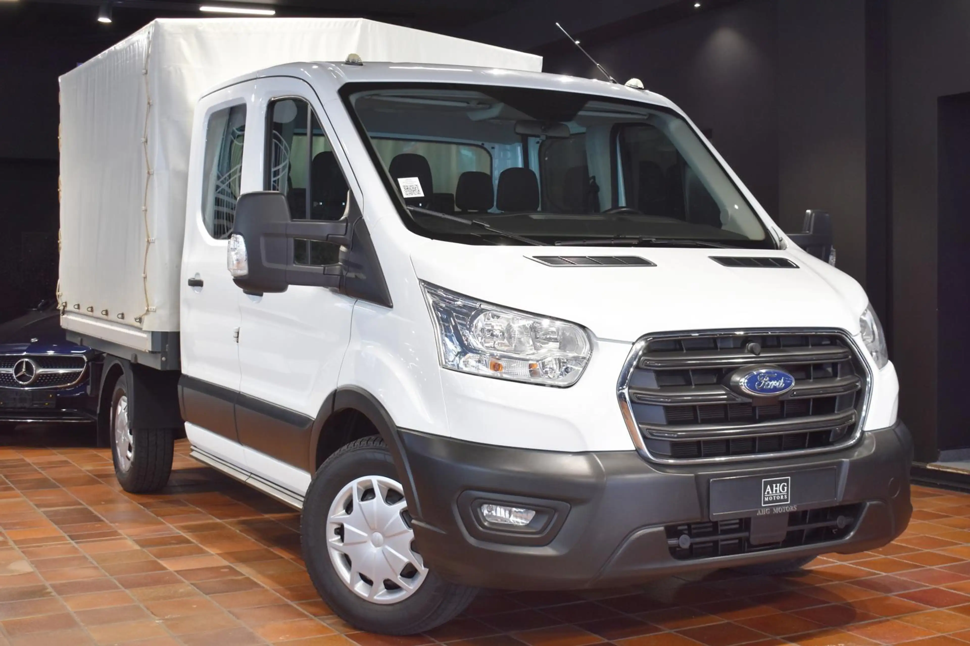 Ford Transit 350 4X4 ALLRAD L2 DOKA AHK3,5T STANDHEIZUNG GRA/TE — photo 3