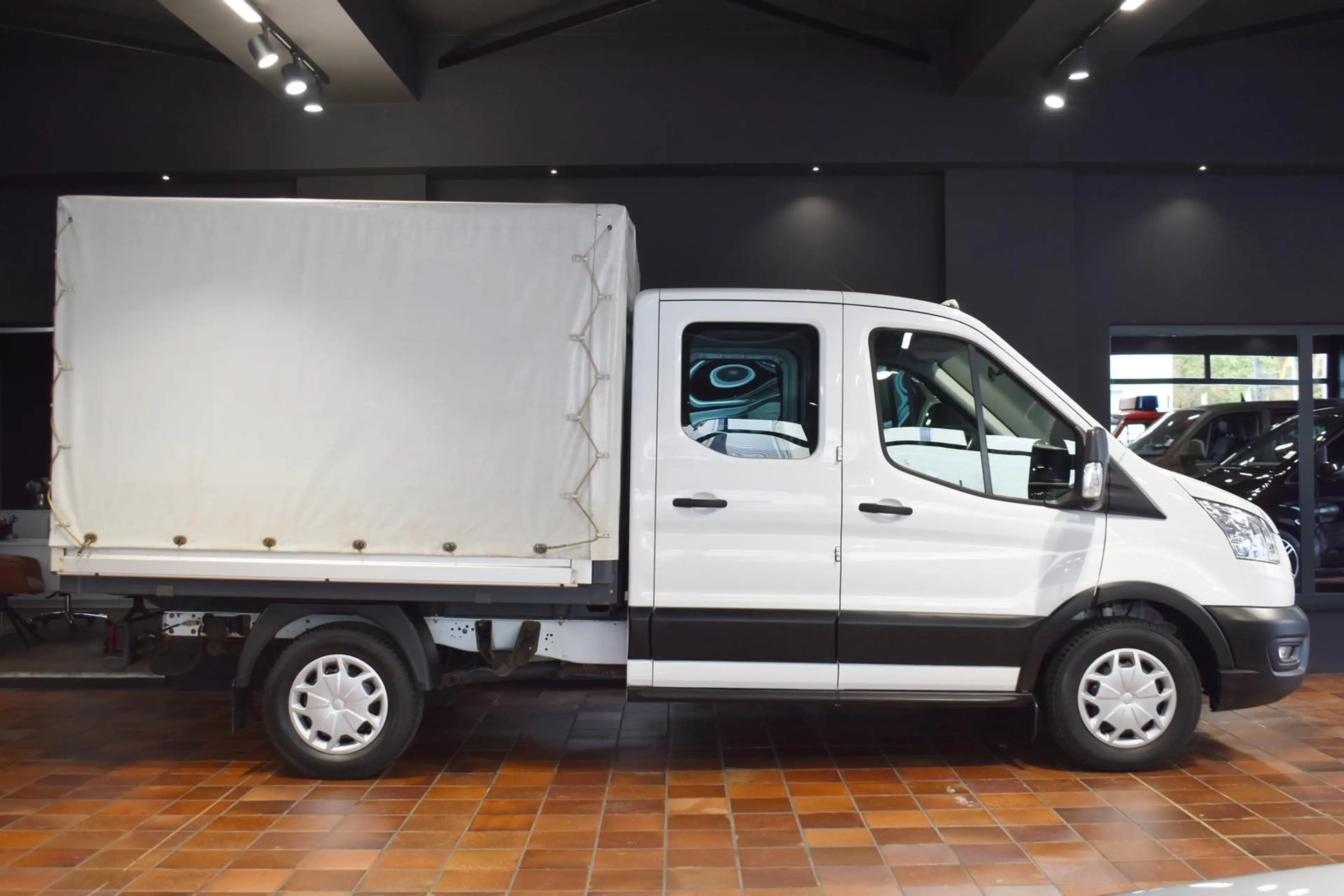 Ford Transit 350 4X4 ALLRAD L2 DOKA AHK3,5T STANDHEIZUNG GRA/TE — photo 6