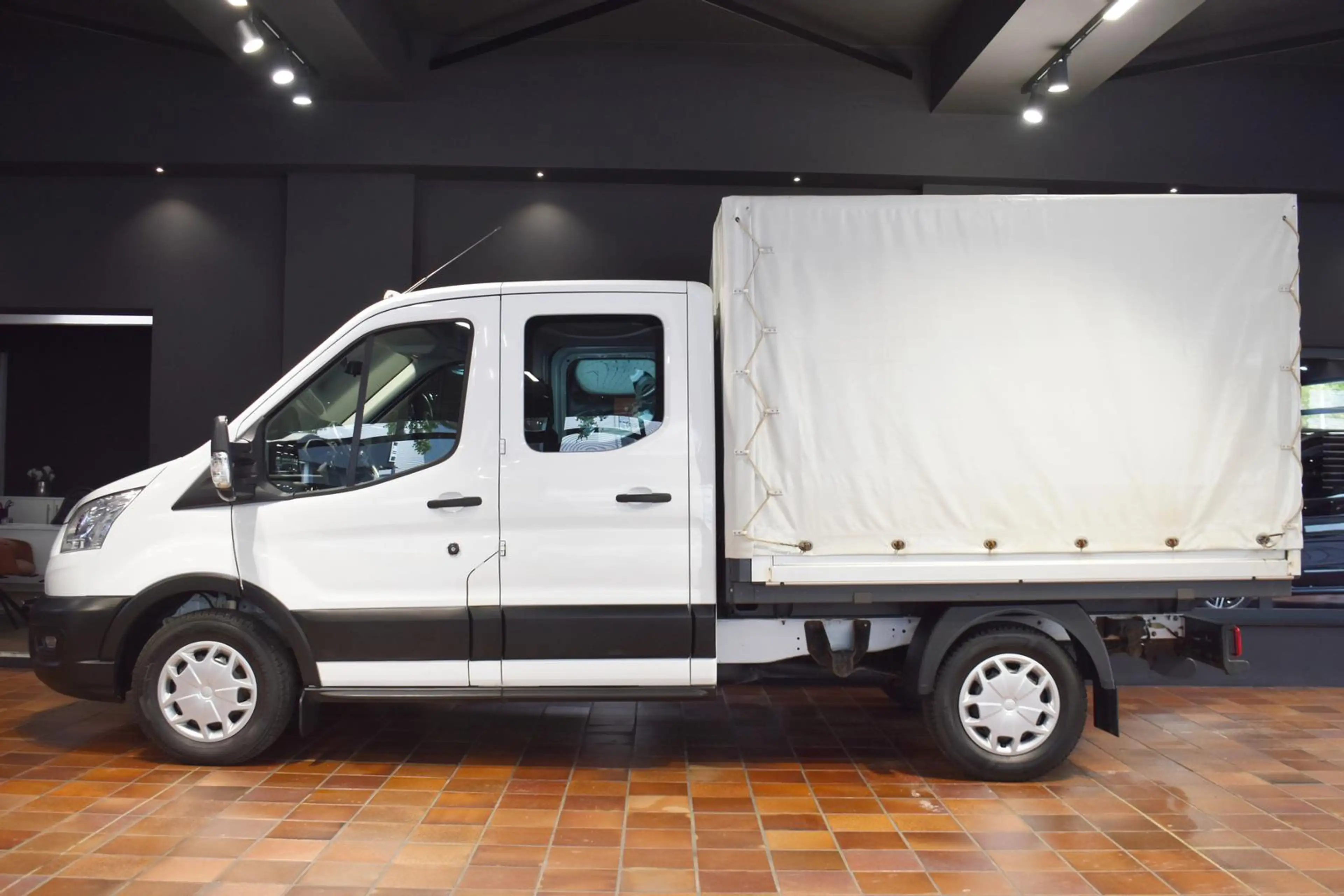 Ford Transit 350 4X4 ALLRAD L2 DOKA AHK3,5T STANDHEIZUNG GRA/TE — photo 12