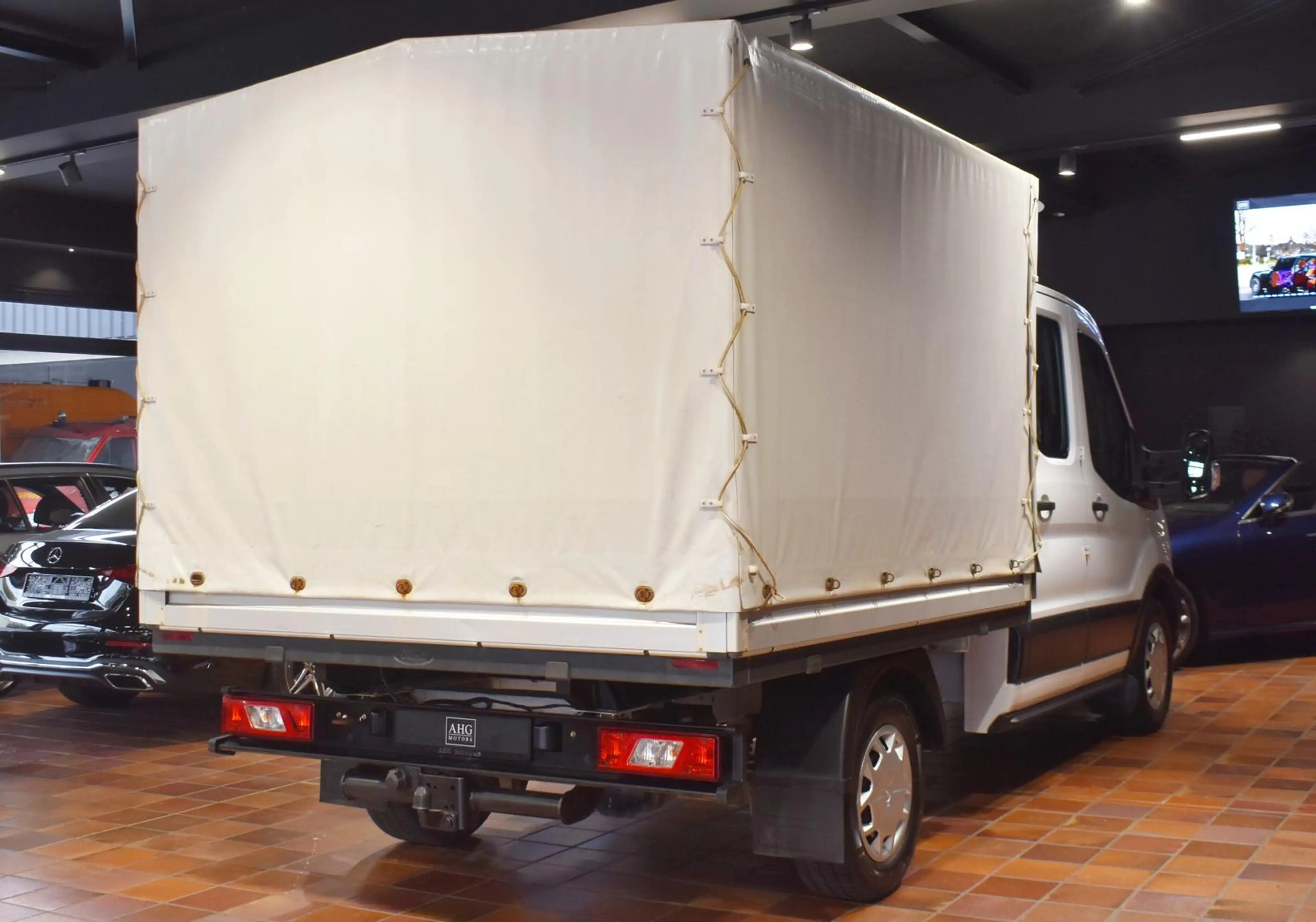 Ford Transit 350 4X4 ALLRAD L2 DOKA AHK3,5T STANDHEIZUNG GRA/TE — photo 7