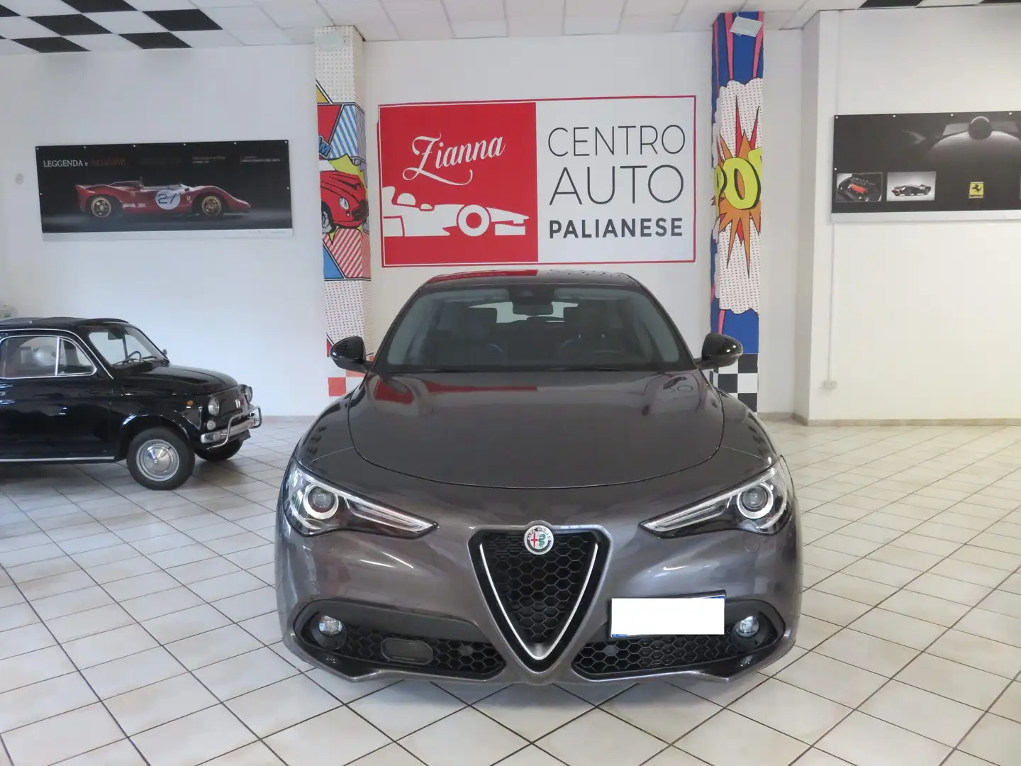 Alfa Romeo Stelvio Stelvio 2.2 t Executive rwd 190cv auto * Gris - 1