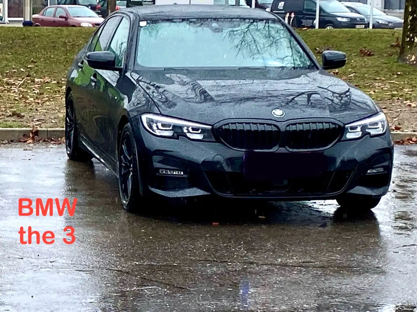 BMW 316 M-Sport/mild. Hybrid/Ambiente Licht/Elekt. Sitze/ Zwart - 1