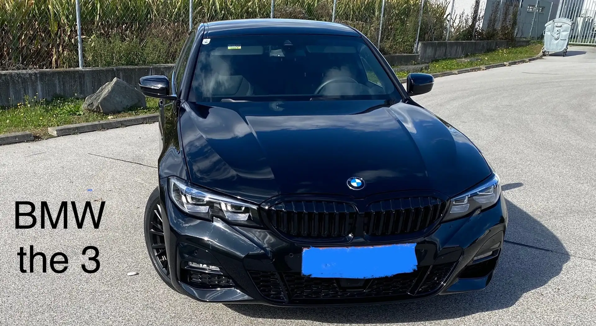 BMW 316 M-Sport/mild. Hybrid/Ambiente Licht/Elekt. Sitze/ Fekete - 1