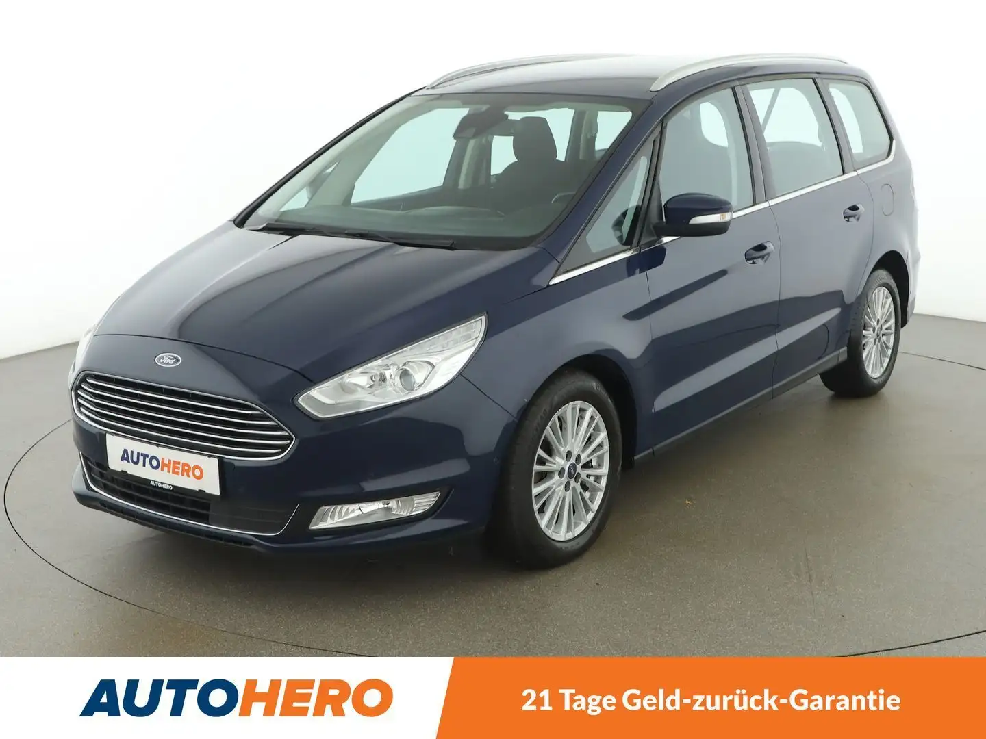 Ford Galaxy 2.0 TDCi Titanium Aut. *SPUR*TEMPO*NAVI* Blau - 1