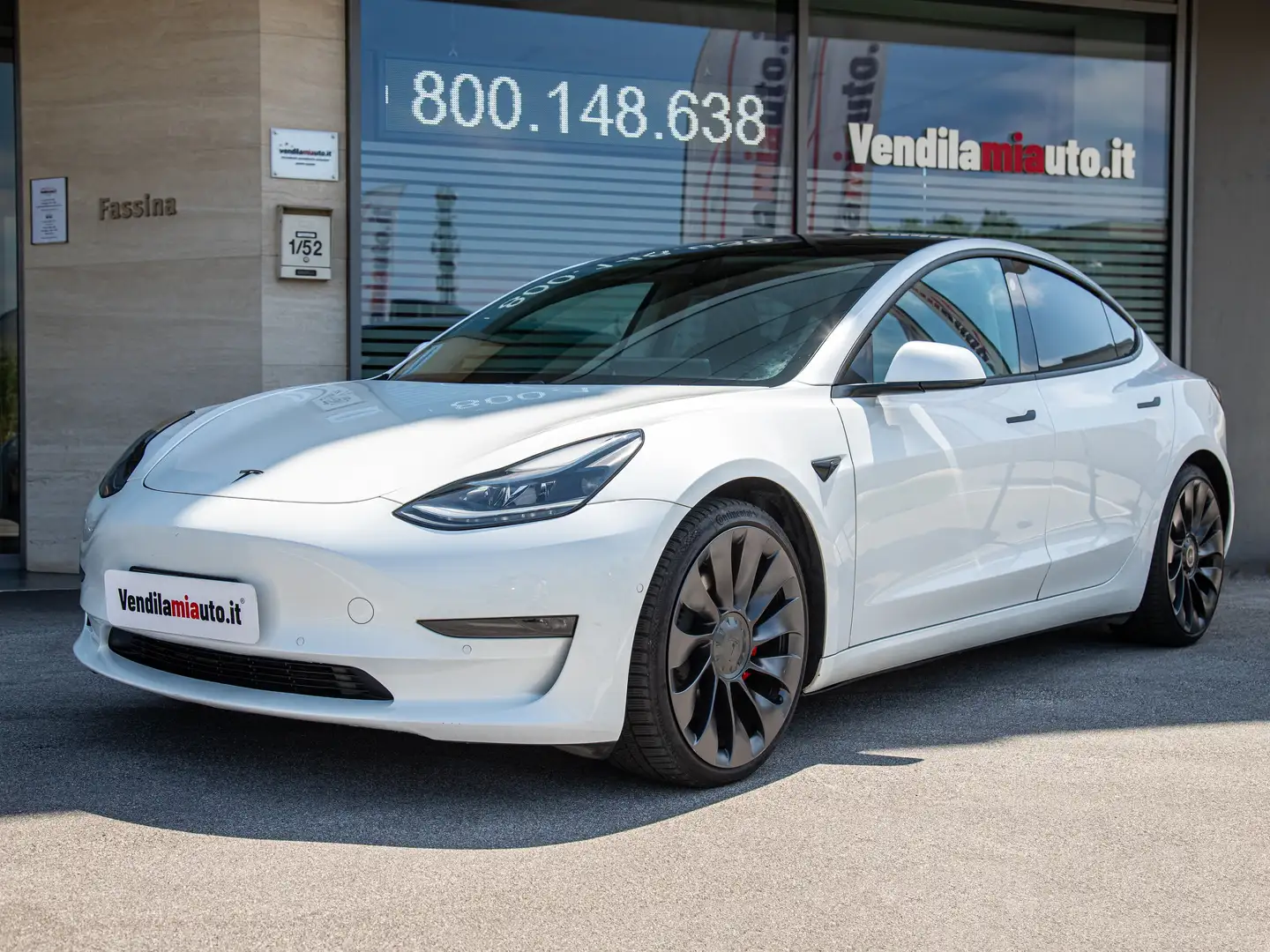 Tesla Model 3 Performance Dual Motor awd Bianco - 2