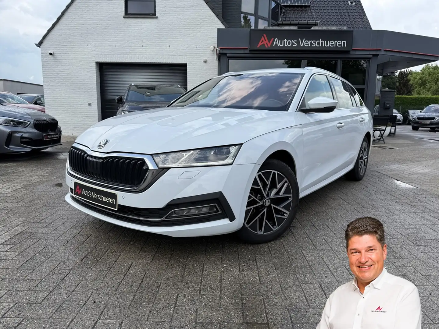 Skoda Octavia Combi 1.0 TSI Style DSG7 ** Trekhaak | Camera |... Blanco - 1