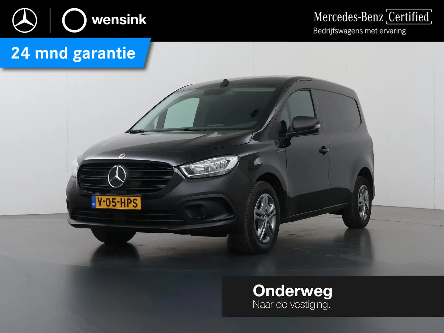 Mercedes-Benz Citan eCitan L1 | Pro | 51 kWh | 283 KM Range WLTP | Par Zwart - 1