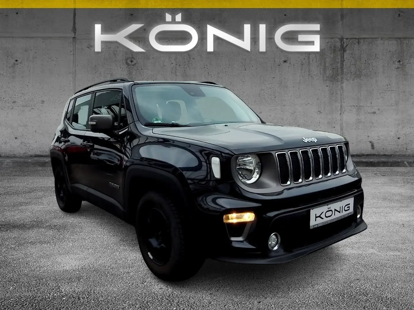 Jeep Renegade Limited 1.3l T-GDI 4x2 Automatik Navi Schwarz - 2