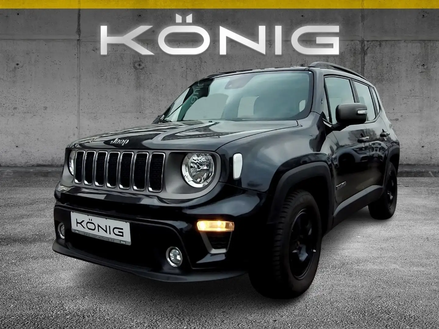 Jeep Renegade Limited 1.3l T-GDI 4x2 Automatik Navi Schwarz - 1