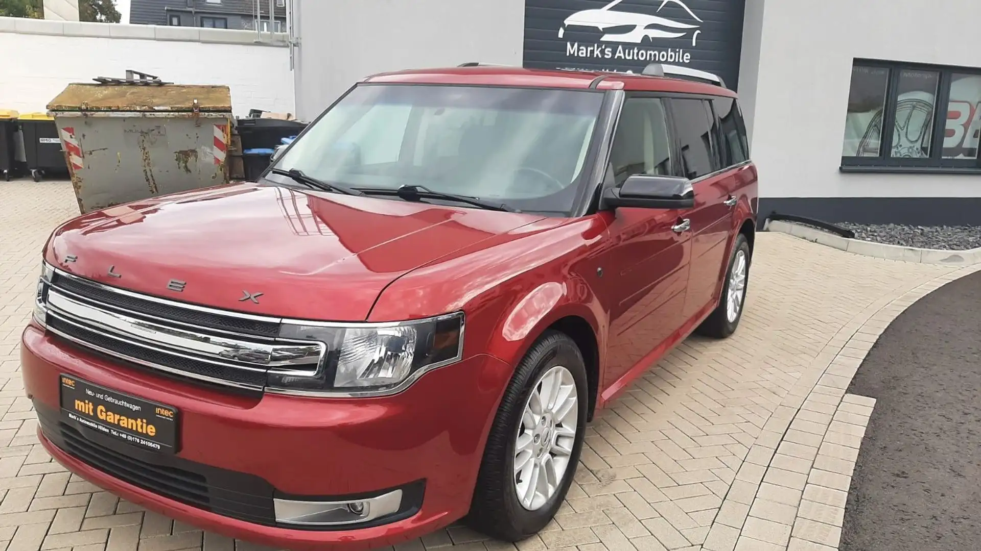 Ford Flex *6 Sitze*Navi*Leder*Kamera*PDC* AWD Rojo - 1
