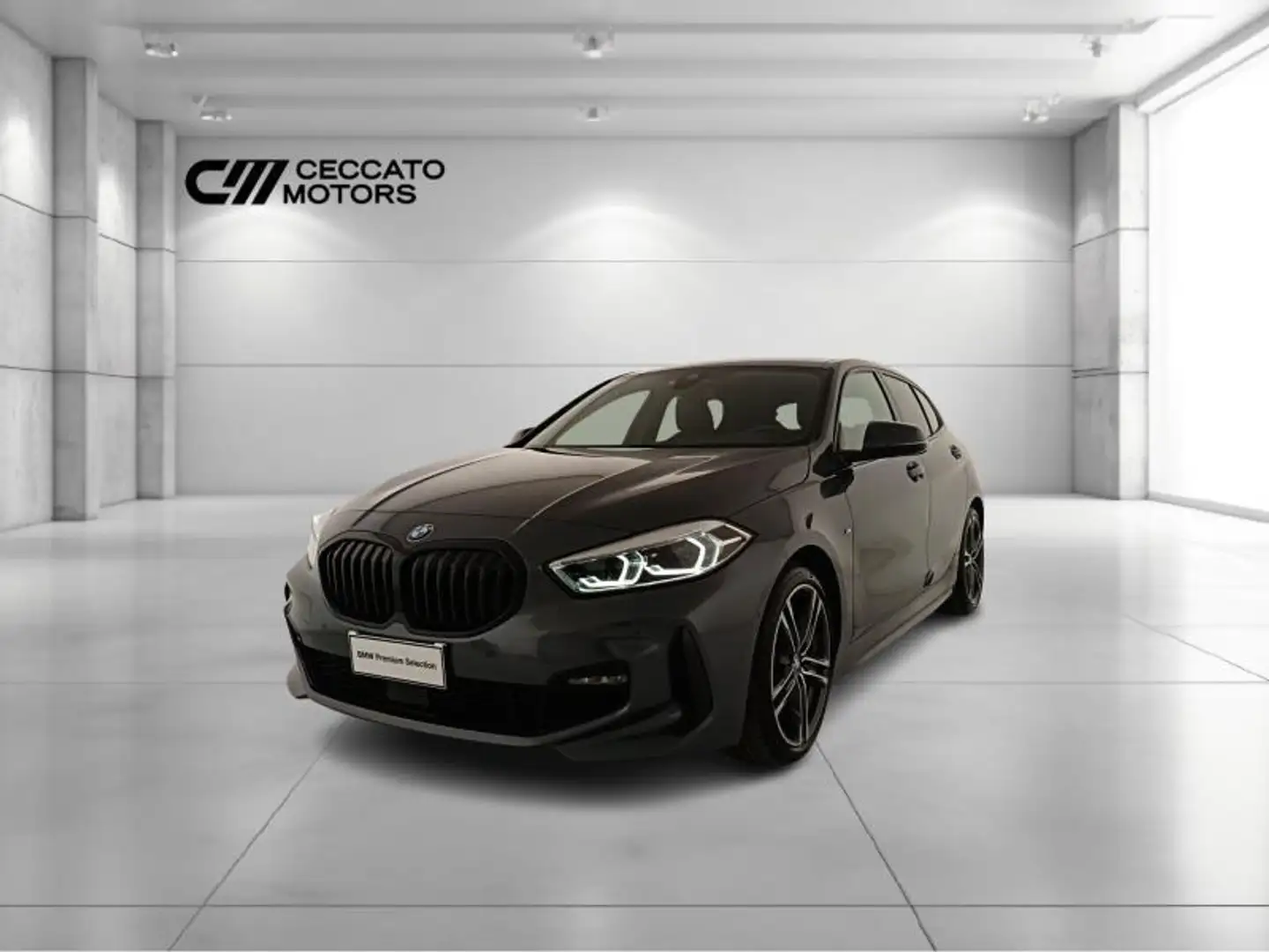 BMW 118 i Msport auto Gris - 1