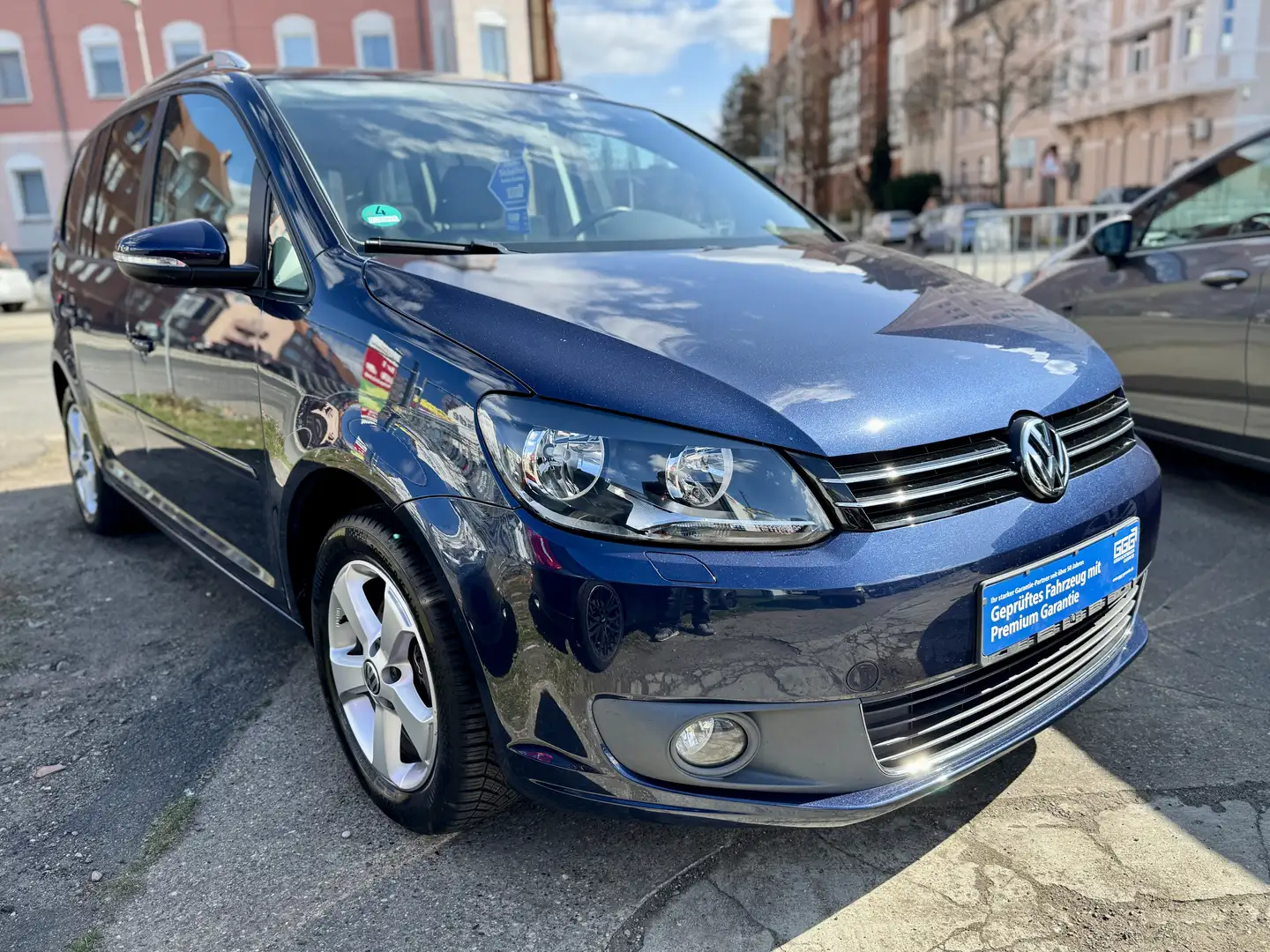 Volkswagen Touran 1.2 TSI BMT Comfortline/ 1.HAND/ LED Bleu - 2