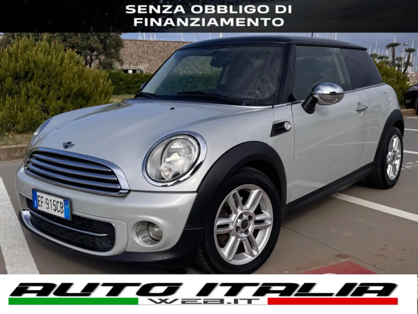 MINI Cooper D 1.6 COOPER D+CERCHI+V.SCURI.VOLANTE MULTIFUNZIONE Argento - 1