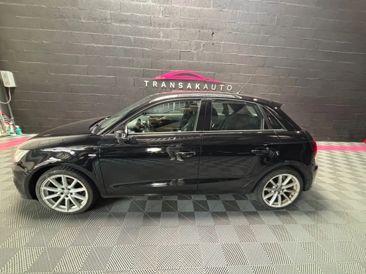 Audi A1 S line S tronic Noir - 2
