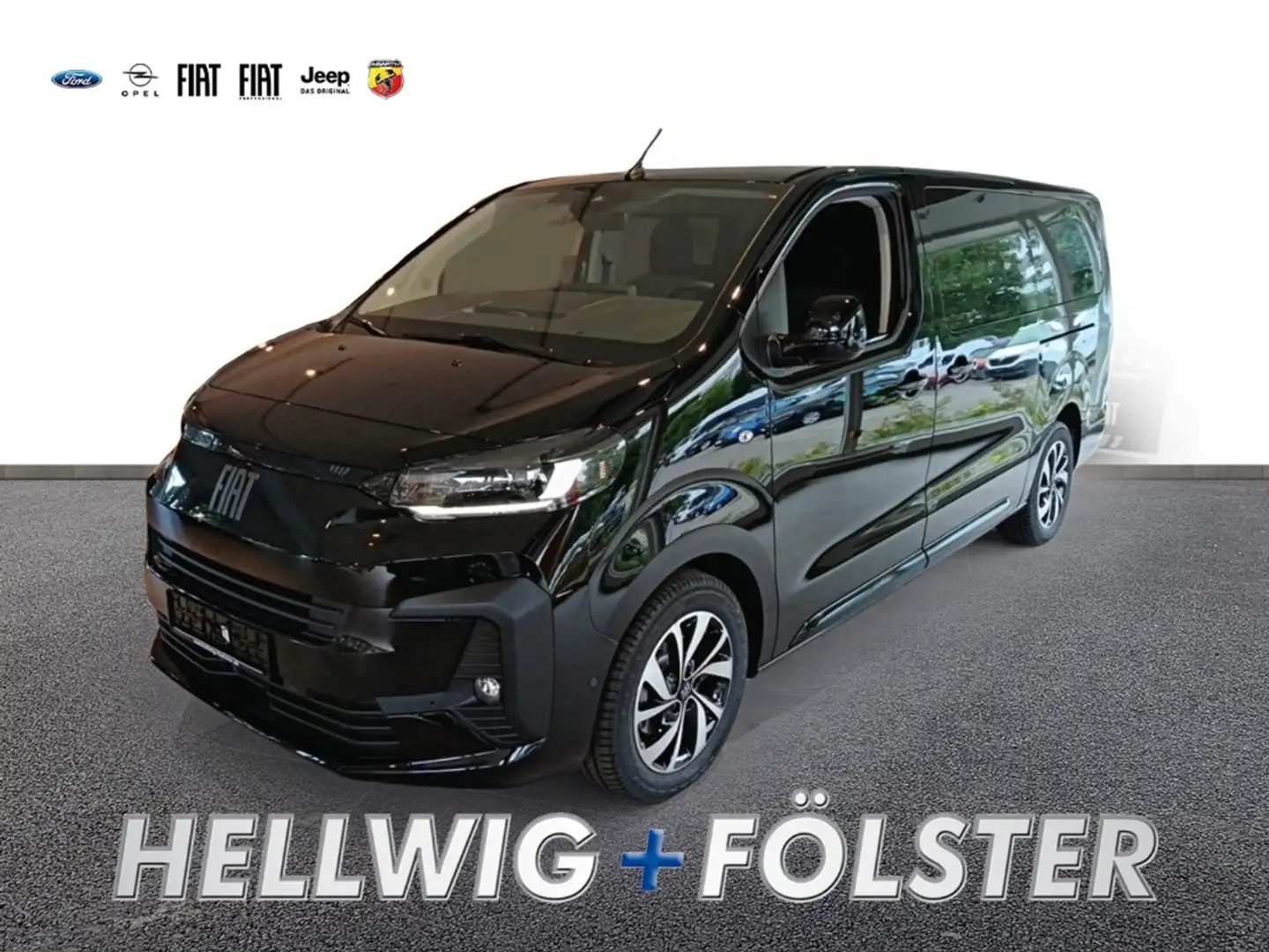 Fiat Ulysse 180 L3 AHK-abnehmbar Navi Digitales Cockpit Sounds Noir - 1