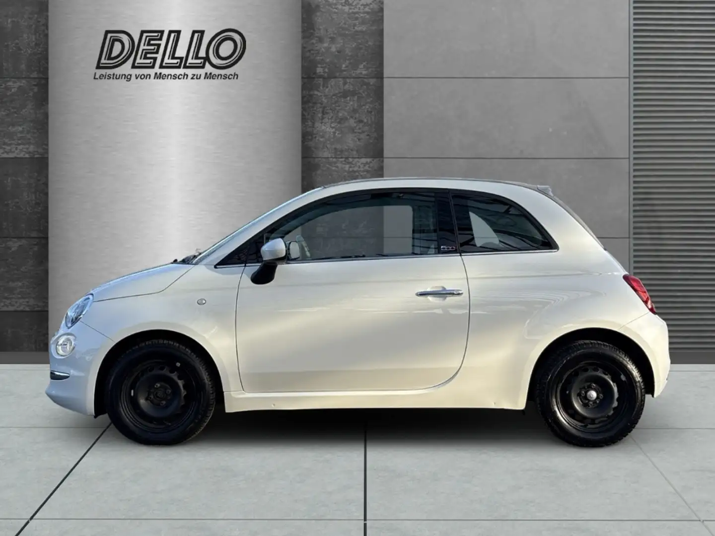 Fiat 500 Cabrio Lounge TwinAir EU6d-T CABRIO 0.9 TWIN Faltd Blanc - 2