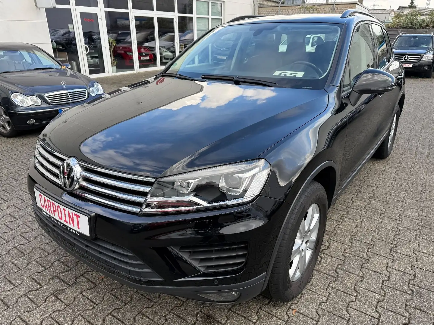 Volkswagen Touareg V6 TDI 4Motion LEDER/NAVI/KLIMA/SHZ/AHK Noir - 1
