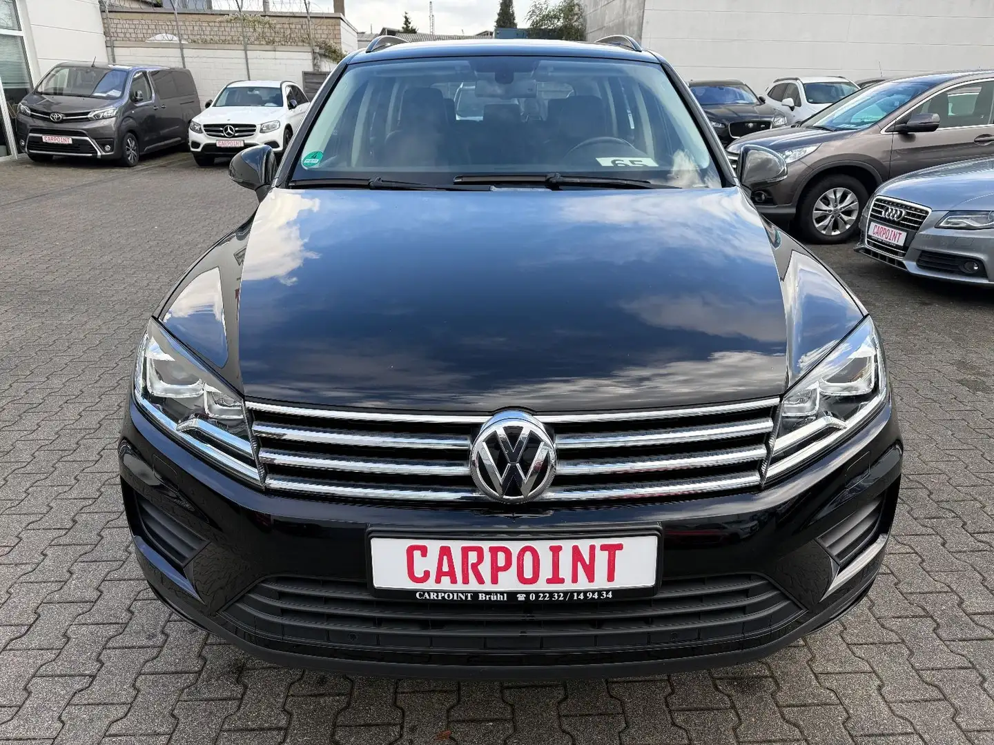Volkswagen Touareg V6 TDI 4Motion LEDER/NAVI/KLIMA/SHZ/AHK Noir - 2