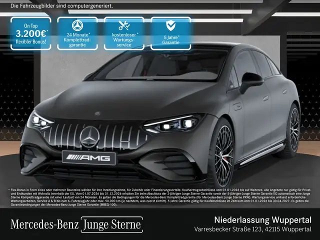 Mercedes-Benz EQE 53 AMG 4M Driversp Fahrass 360° Airmat Pano