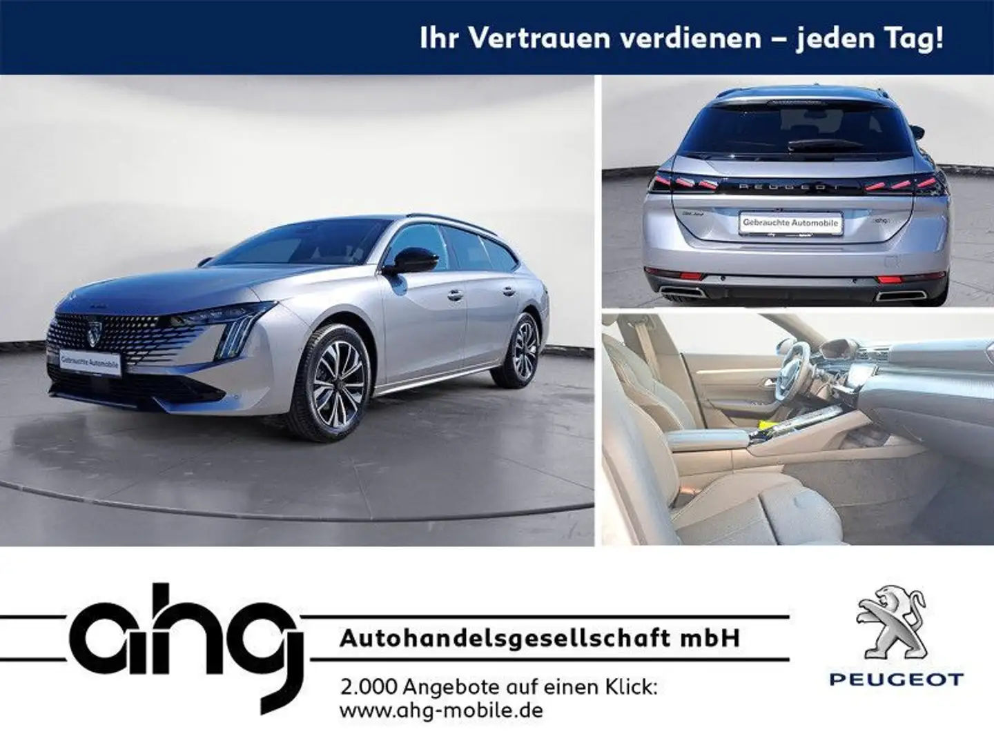 Peugeot 508 BlueHDi 130 EAT8 Allure SW Neupreis 52.800,- Grijs - 1