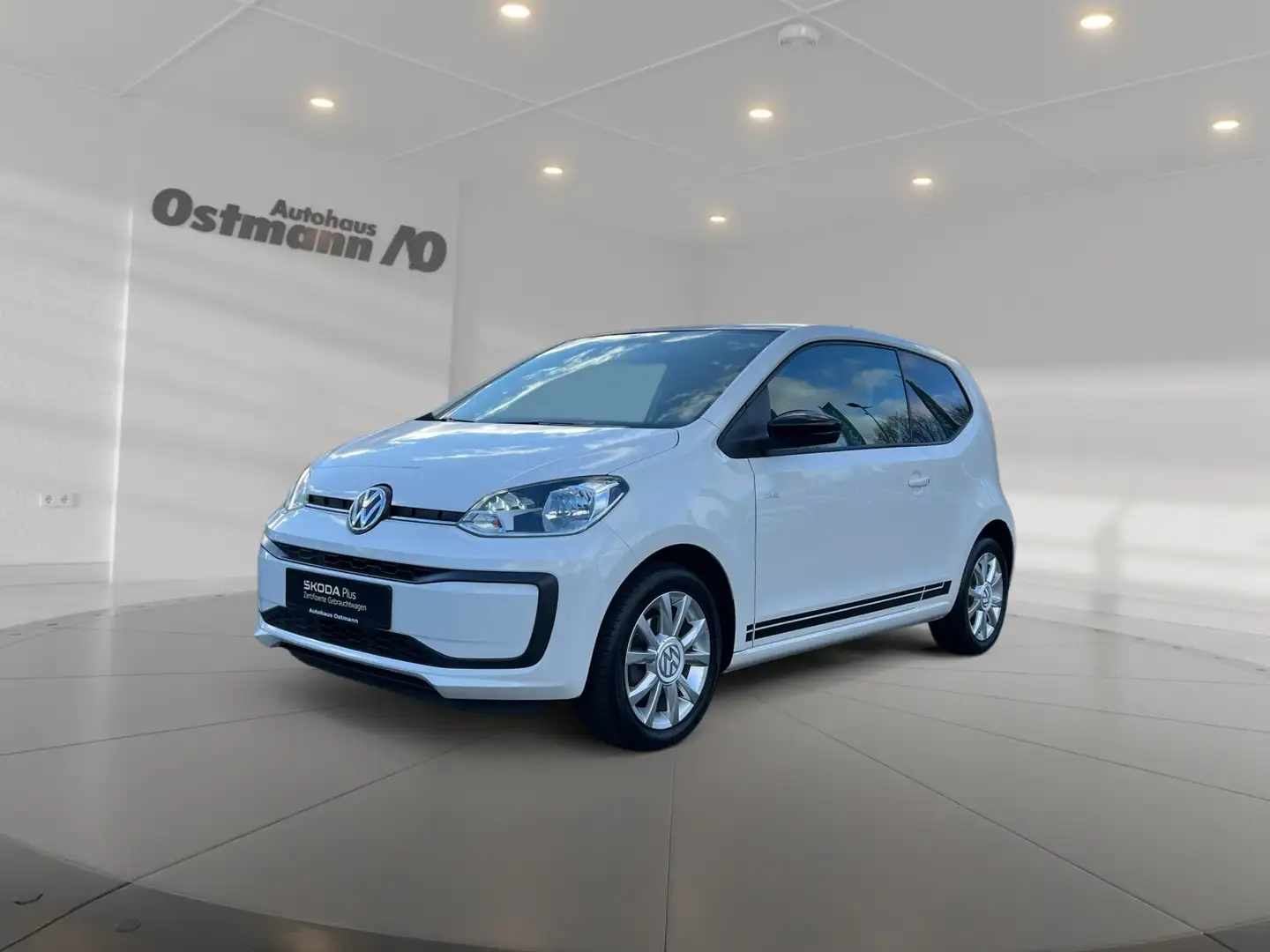 Volkswagen up! club 44kw *KLIMA*ALU*Privacy-Verglasung* Weiß - 2