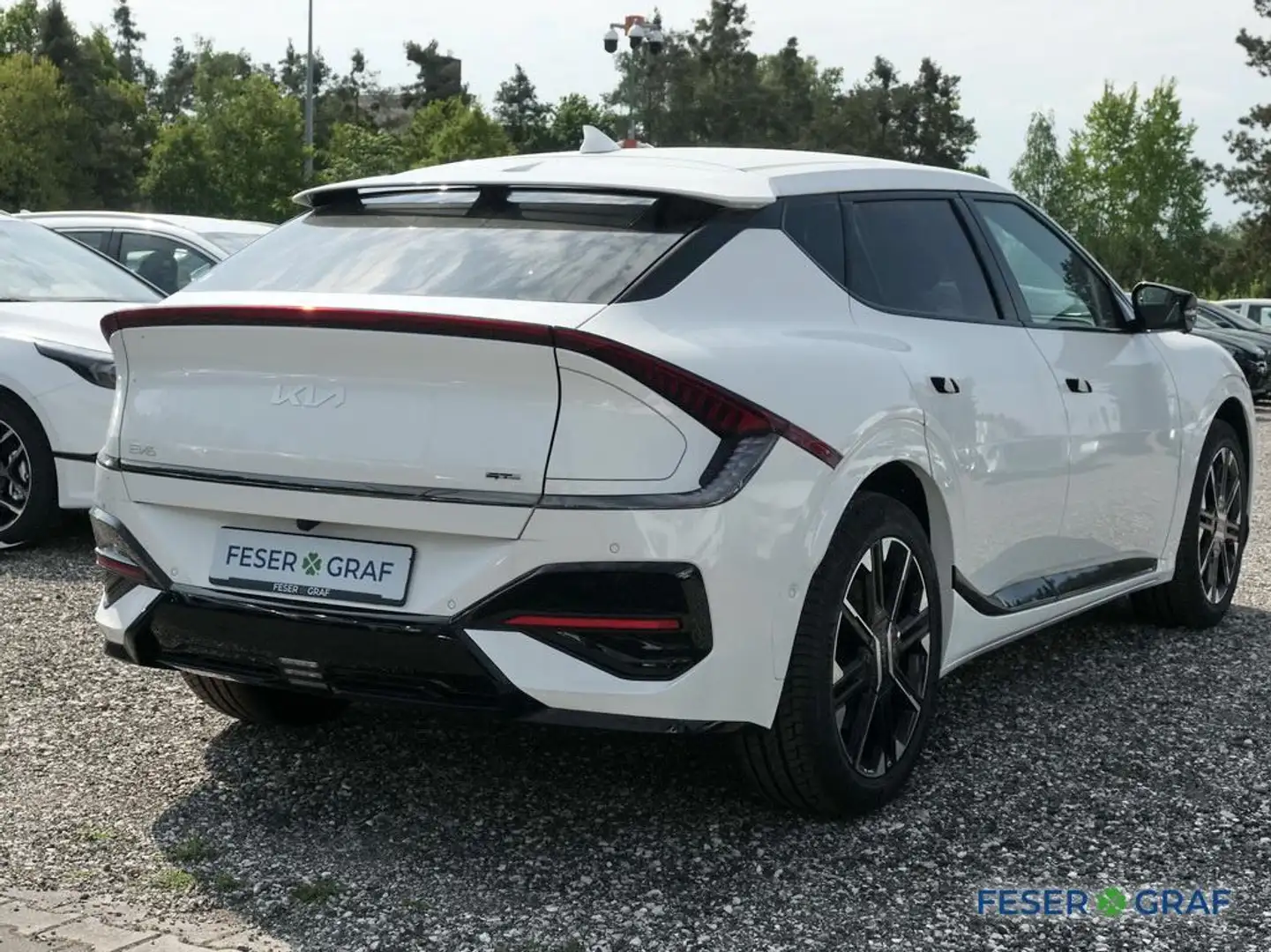 Kia EV6 PE GT Line 84 AWD WP ASS+ SD DE TE Weiß - 2