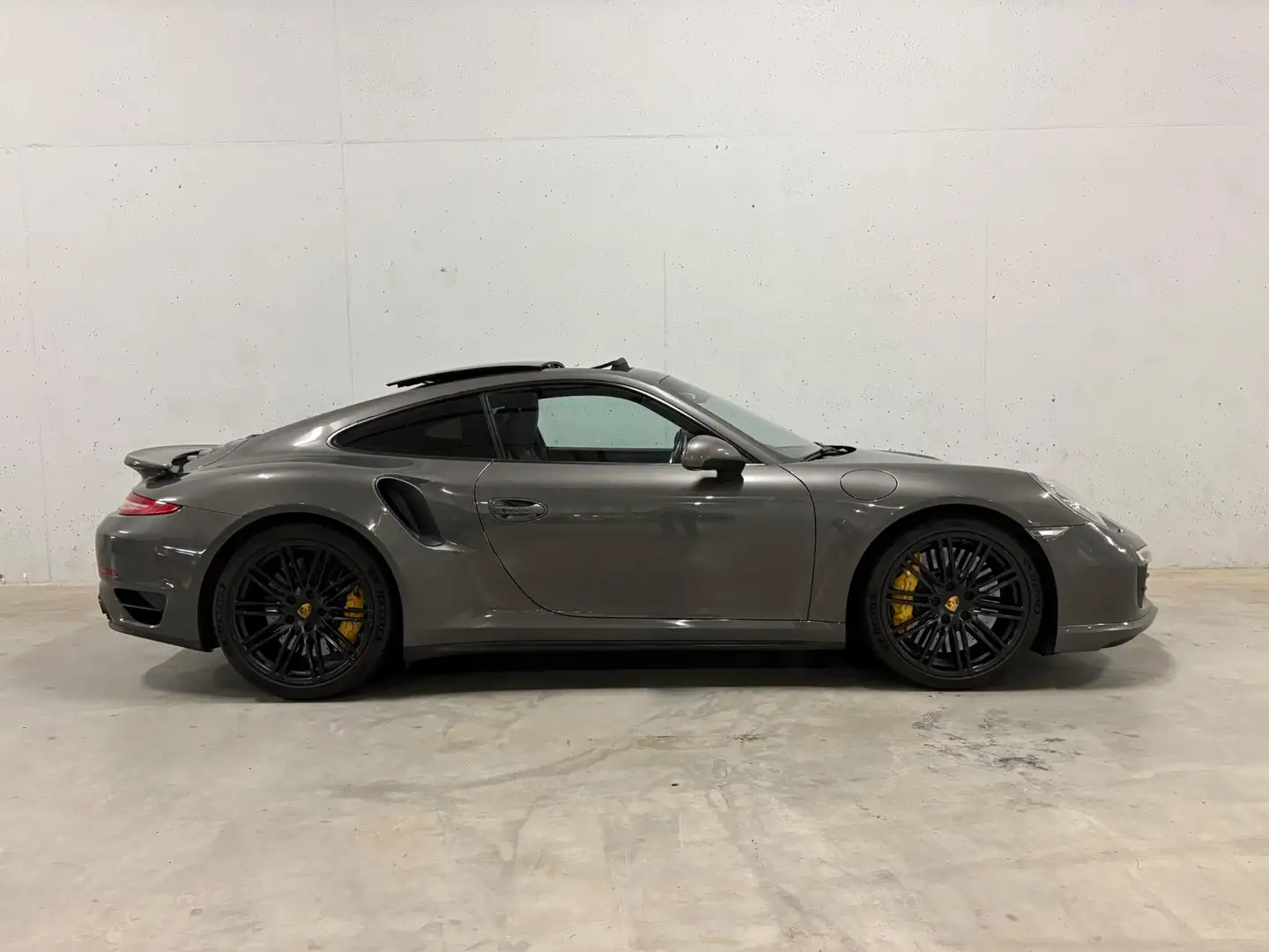Porsche 911 3.8 Turbo S Ceramic Pano Burmester Leer NL-auto Сірий - 2