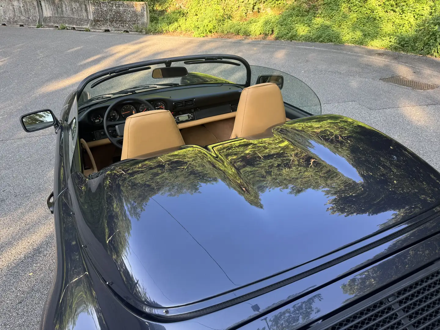 Porsche 911 3.2 cabrio G50 allestimento Speedster Bleu - 1