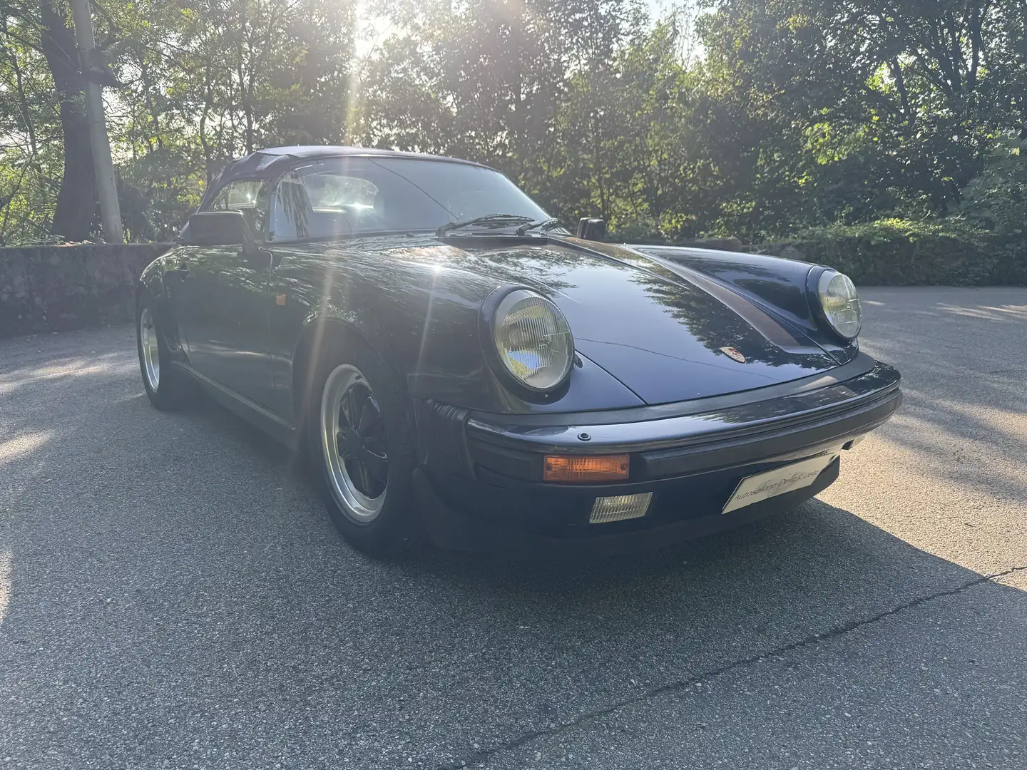 Porsche 911 3.2 cabrio G50 allestimento Speedster Bleu - 2