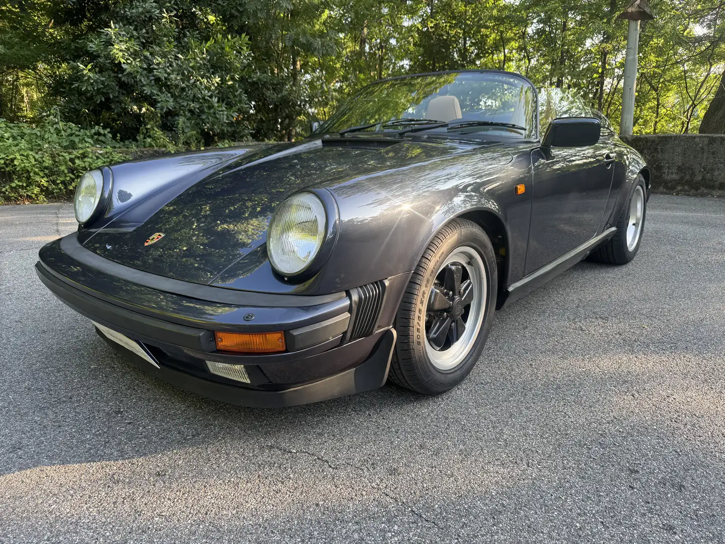 Porsche 911 3.2 cabrio G50 allestimento Speedster Blau - 2