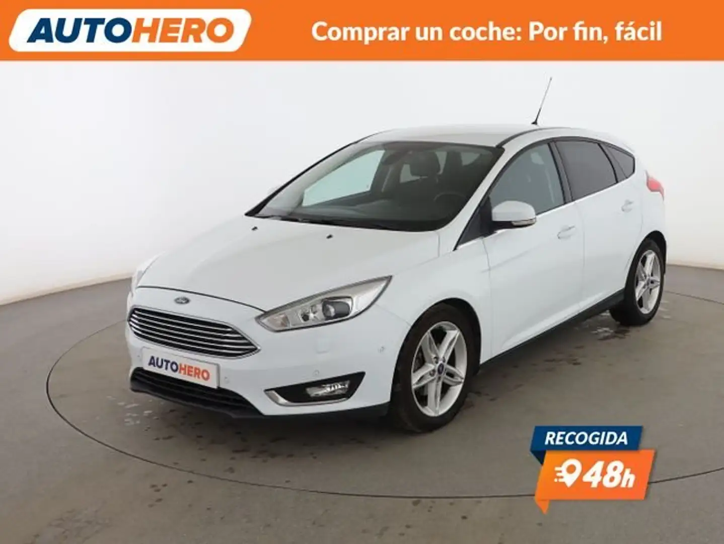 Ford Focus 1.5TDCi Titanium 120 Blanc - 1