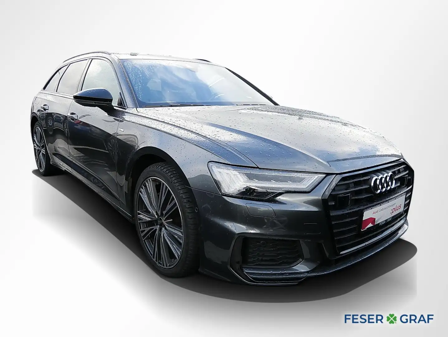 Audi A6 Avant 45 TFSI S line Ext. AHK Matrix Pano Gris - 2