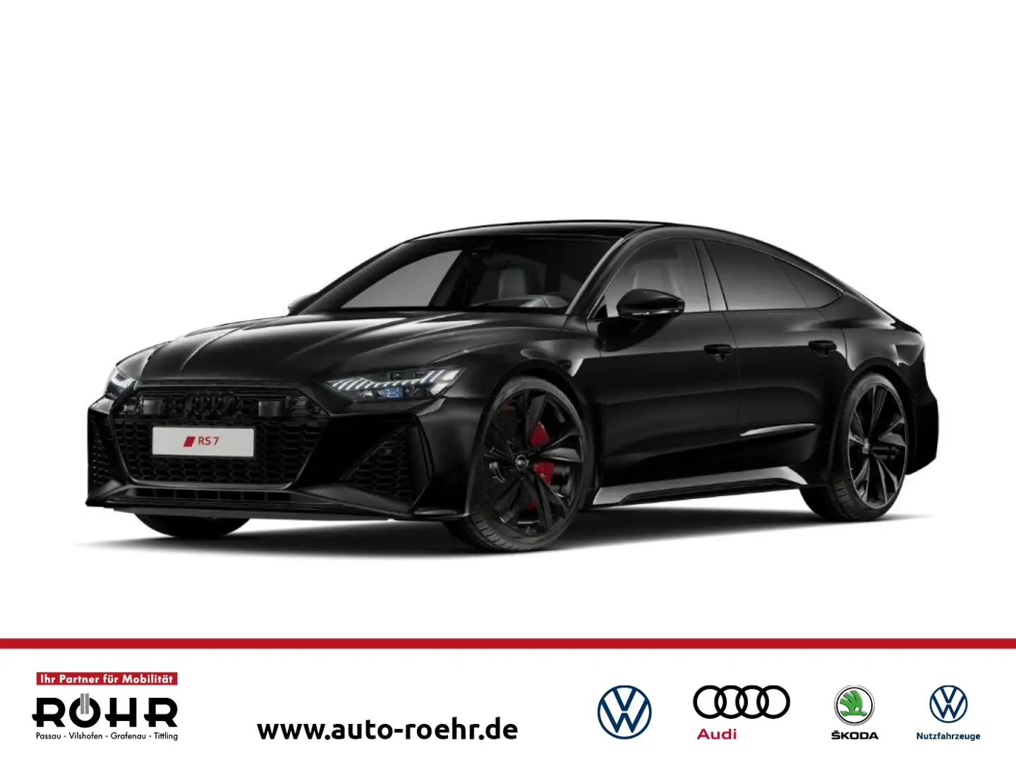 Audi RS7 Sportback (SHZ vo+hi.HD Matrix-LED. Head-Up.SH.PDC Schwarz - 1
