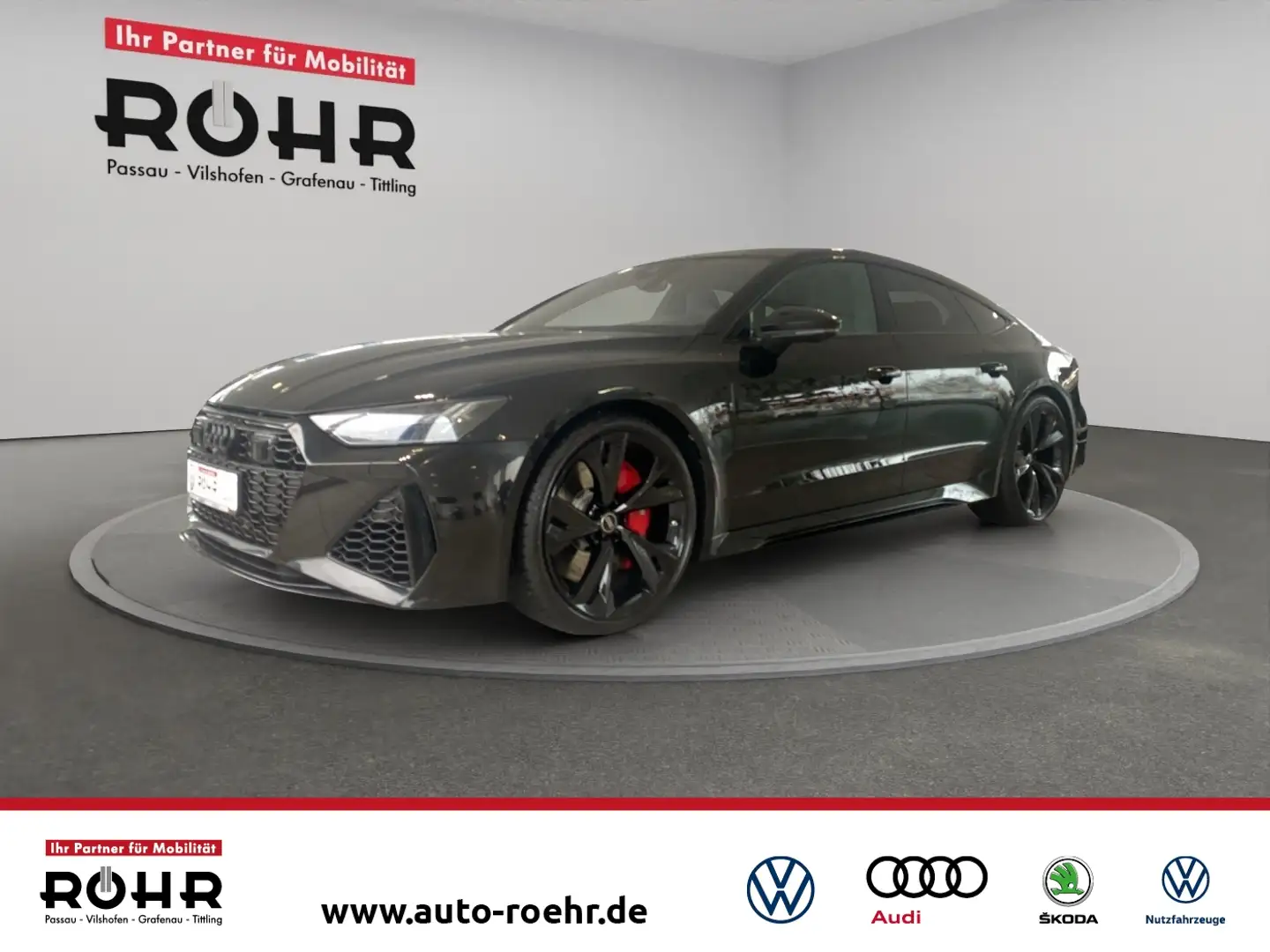 Audi RS7 Sportback (SHZ vo+hi.HD Matrix-LED. Head-Up.SH.PDC Noir - 1