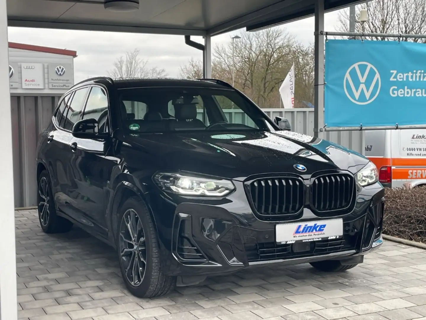 BMW X3 20i xDrive M Sport AHK/Kamera/GRA/Navi/CarPaly Schwarz - 2