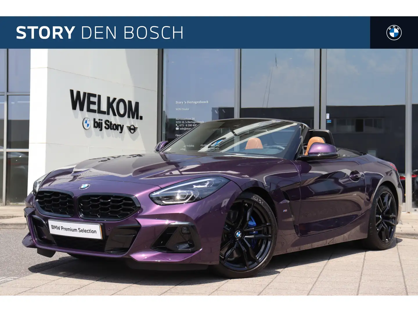 BMW Z4 Roadster M40i High Executive Automaat / M Sportsto Paars - 1