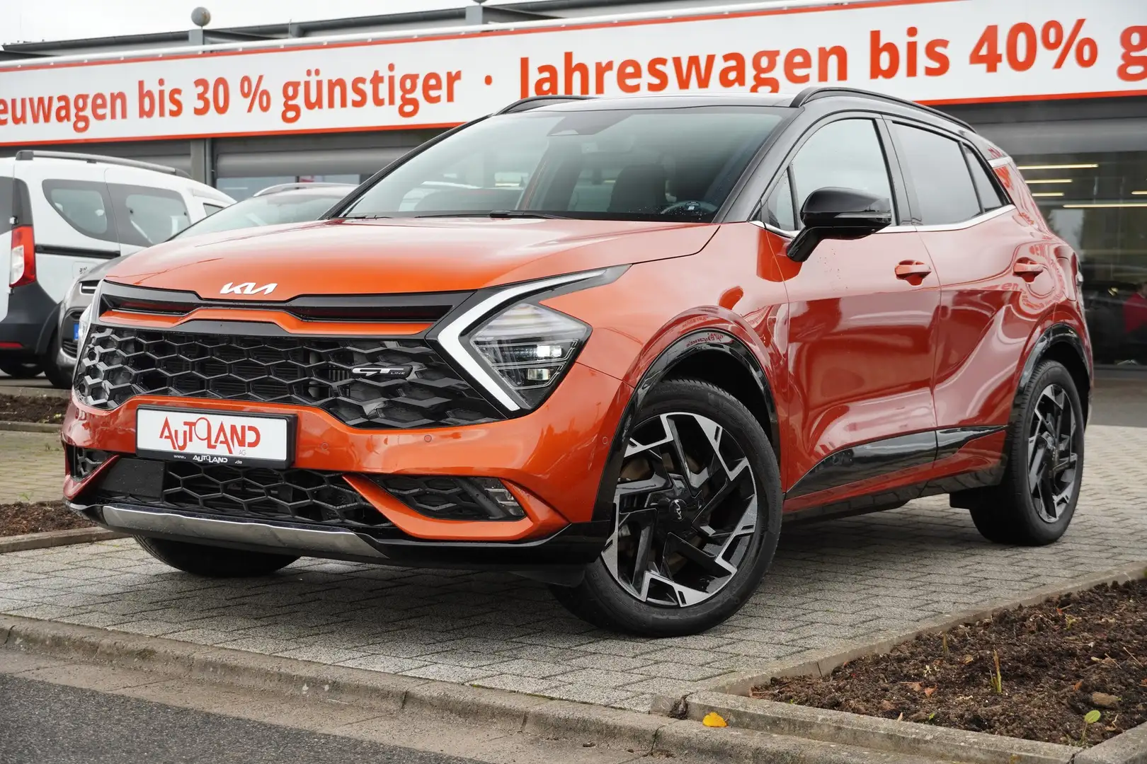 Kia Sportage GT-Line Plug-in Hybrid 4WD LED Navi AHK Arancione - 1