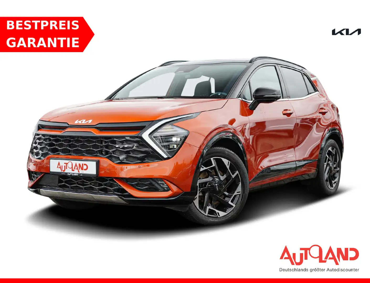 Kia Sportage GT-Line Plug-in Hybrid 4WD LED Navi AHK Orange - 1