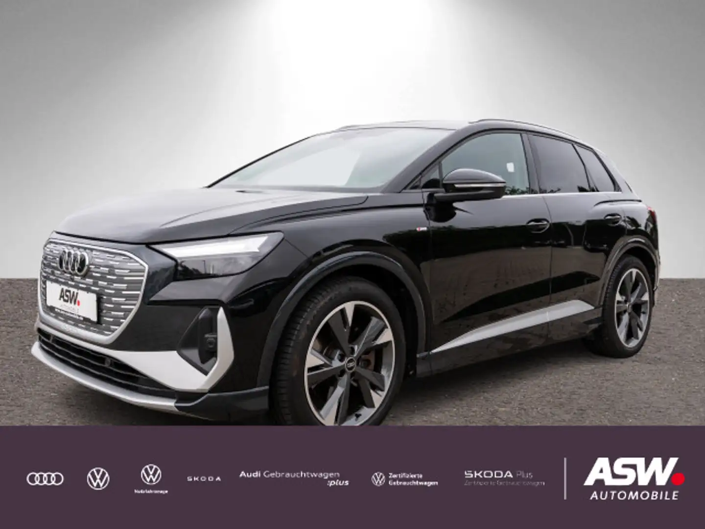 Audi Q4 e-tron Q4 40 e-tron S line LED PDC GRA SHZ AppConnect Schwarz - 1