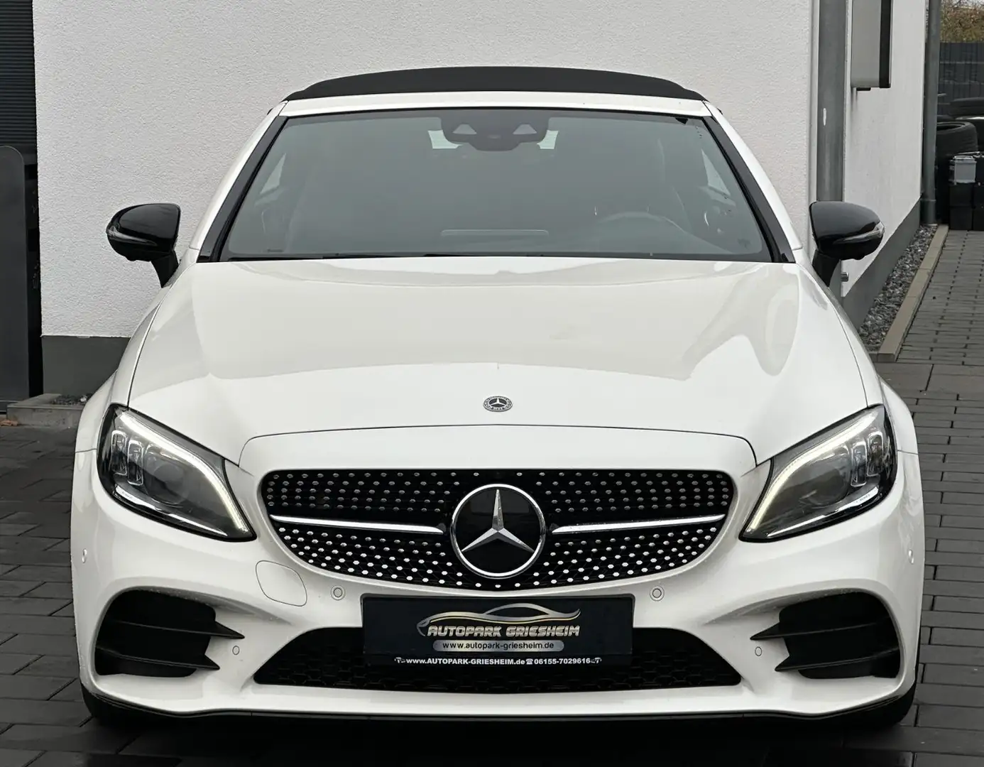 Mercedes-Benz C 300 d Cabrio*AMG*VOLL*DESIGNO*360°MEMORY*ACC+ Weiß - 2