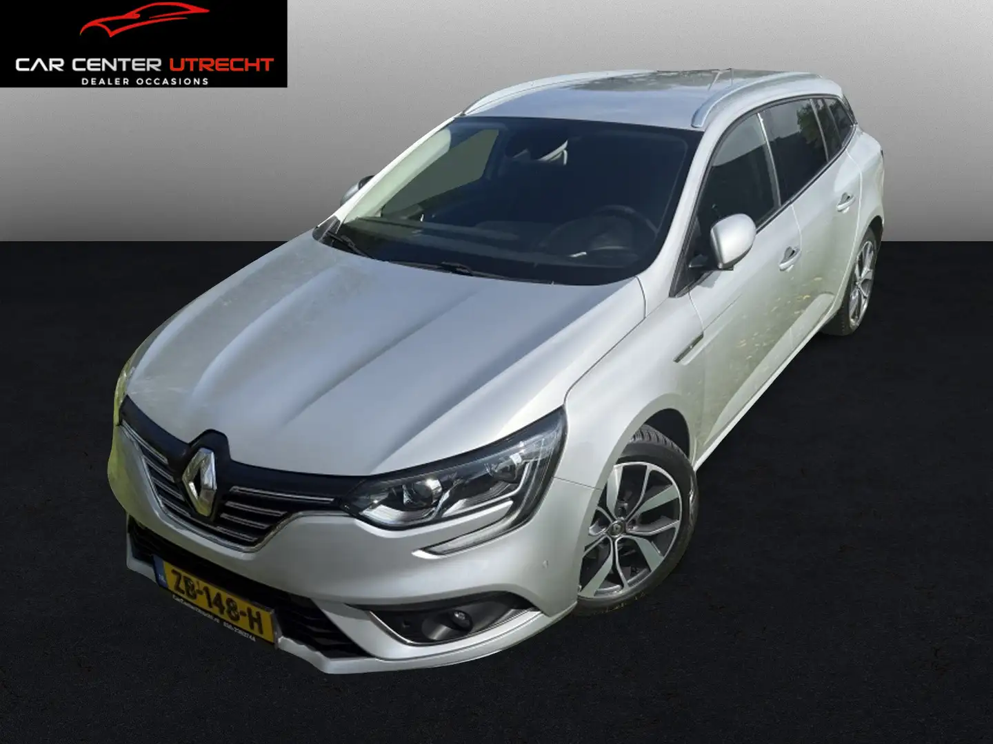 Renault Megane Estate 1.2 TCe GT-Line AUTOMAAT AIRCO TREKHAAK Gris - 1