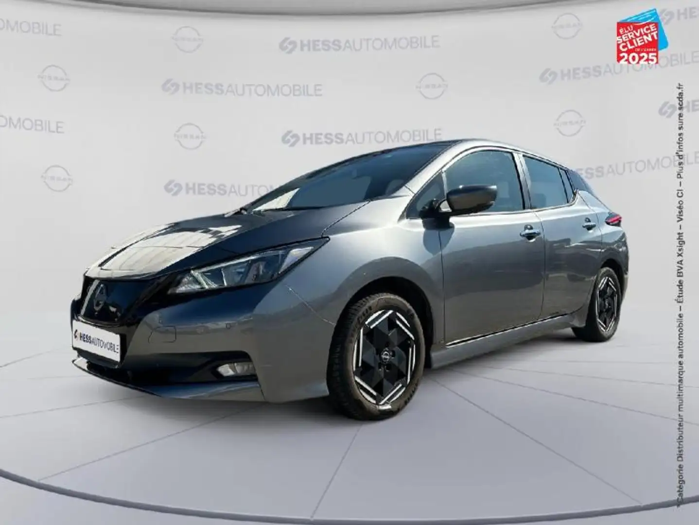 Nissan Leaf 150ch 40kWh Acenta 22 Gris - 1