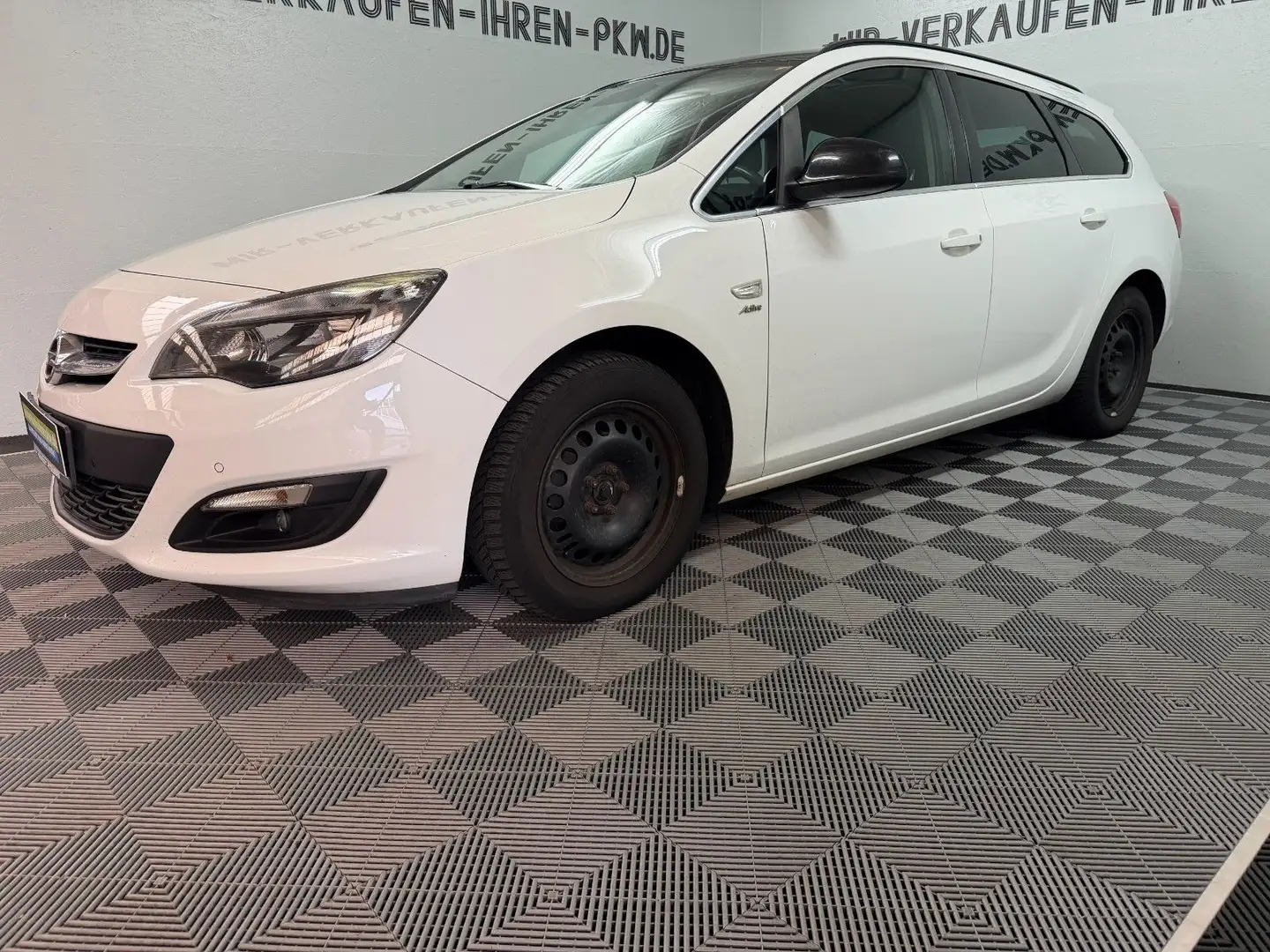 Opel Astra J Sports Tourer Active 1.Hand/Servicegepfl Blanc - 1